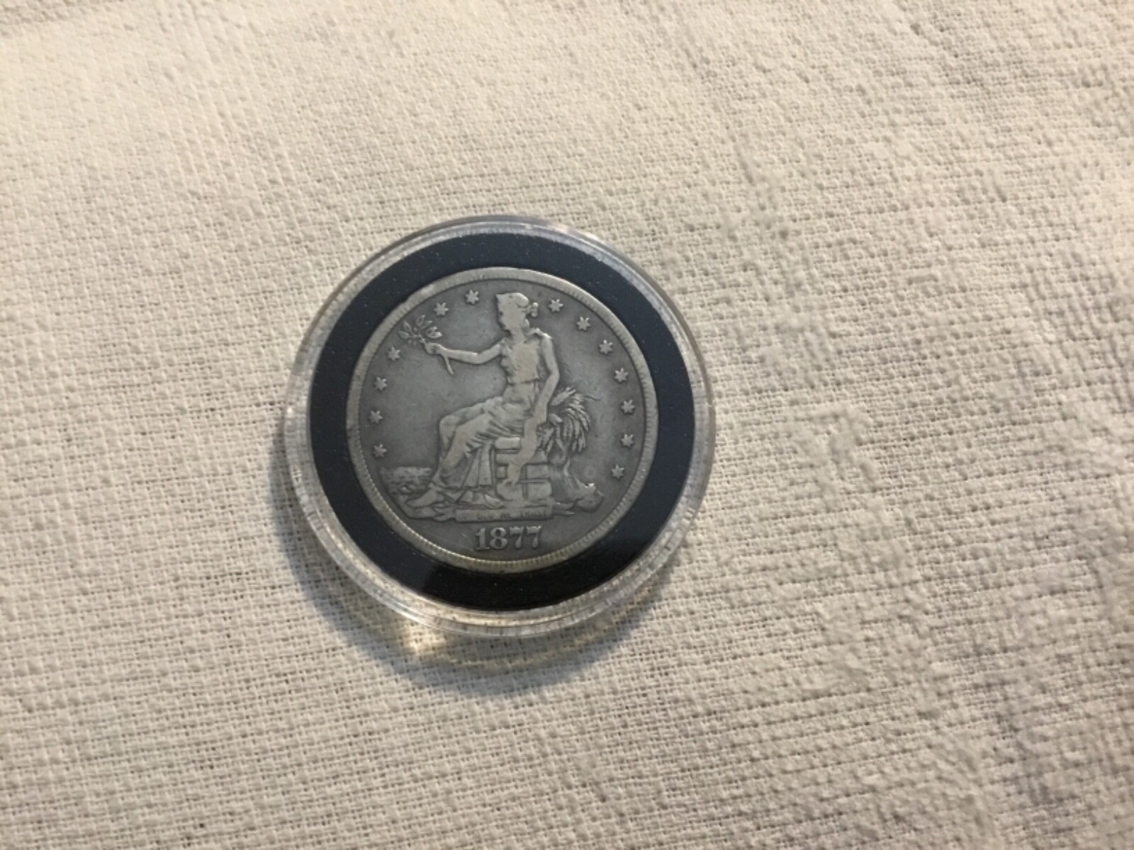 1877-S Trade Dollar fine grade