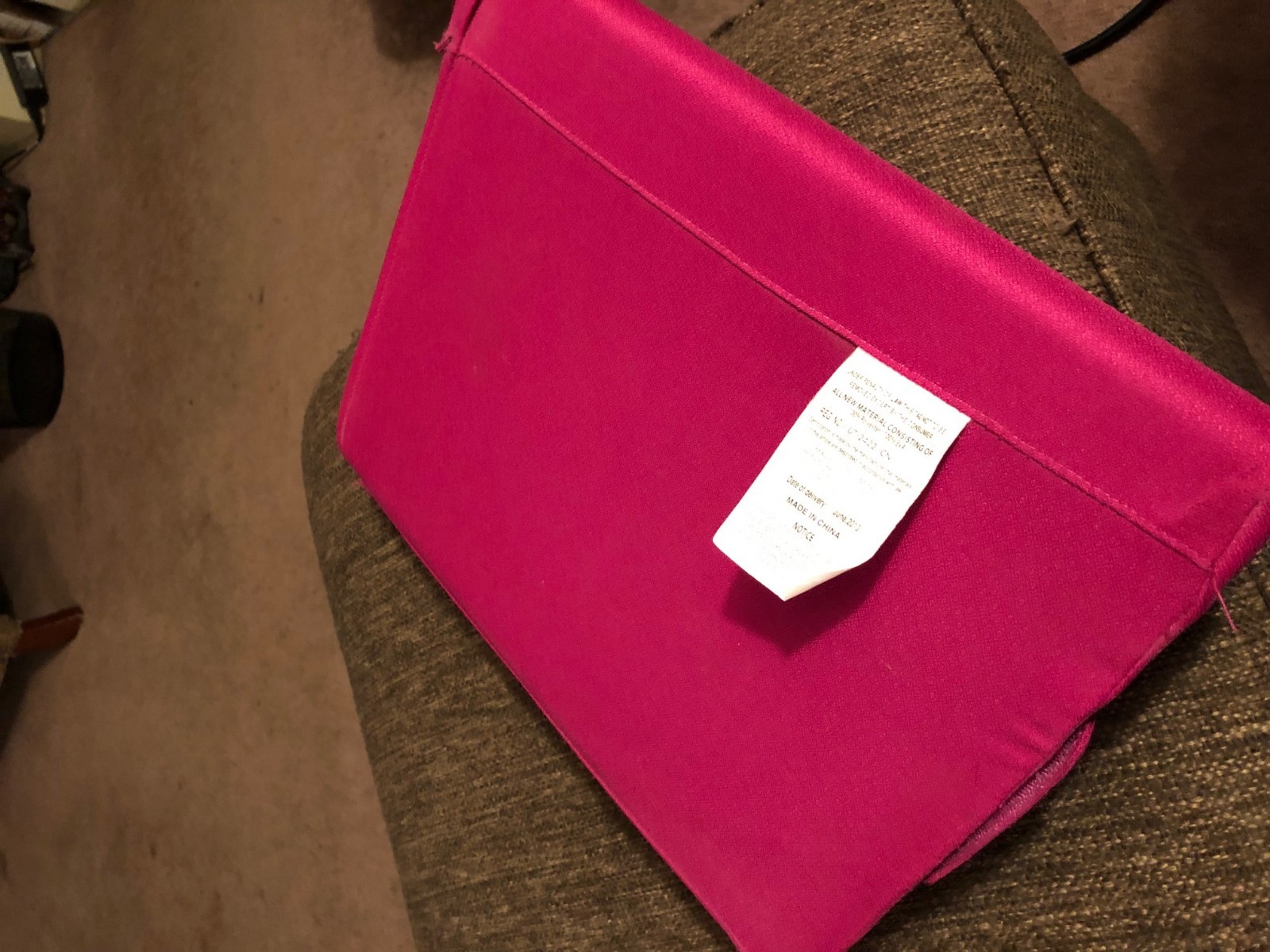Laptop Lap Cushion, Pink
