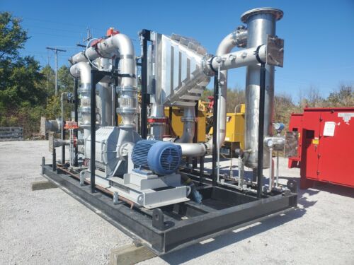 Biogas Landfill Gas Conditioning System Unison BGS-1250 1250 SCFM 7psi CatG3516