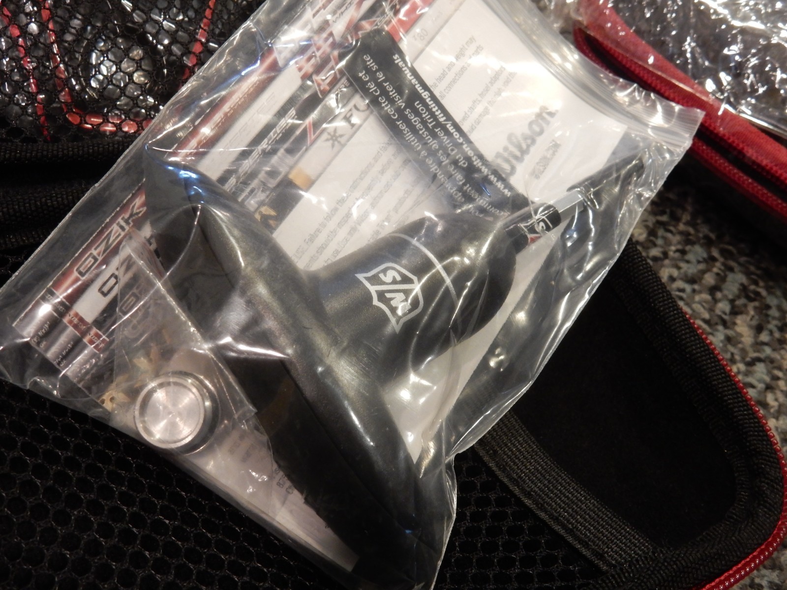 Wilson Triton DVD Driver Weight Kit w/ Wrench, Plate & Manual New In Plastic