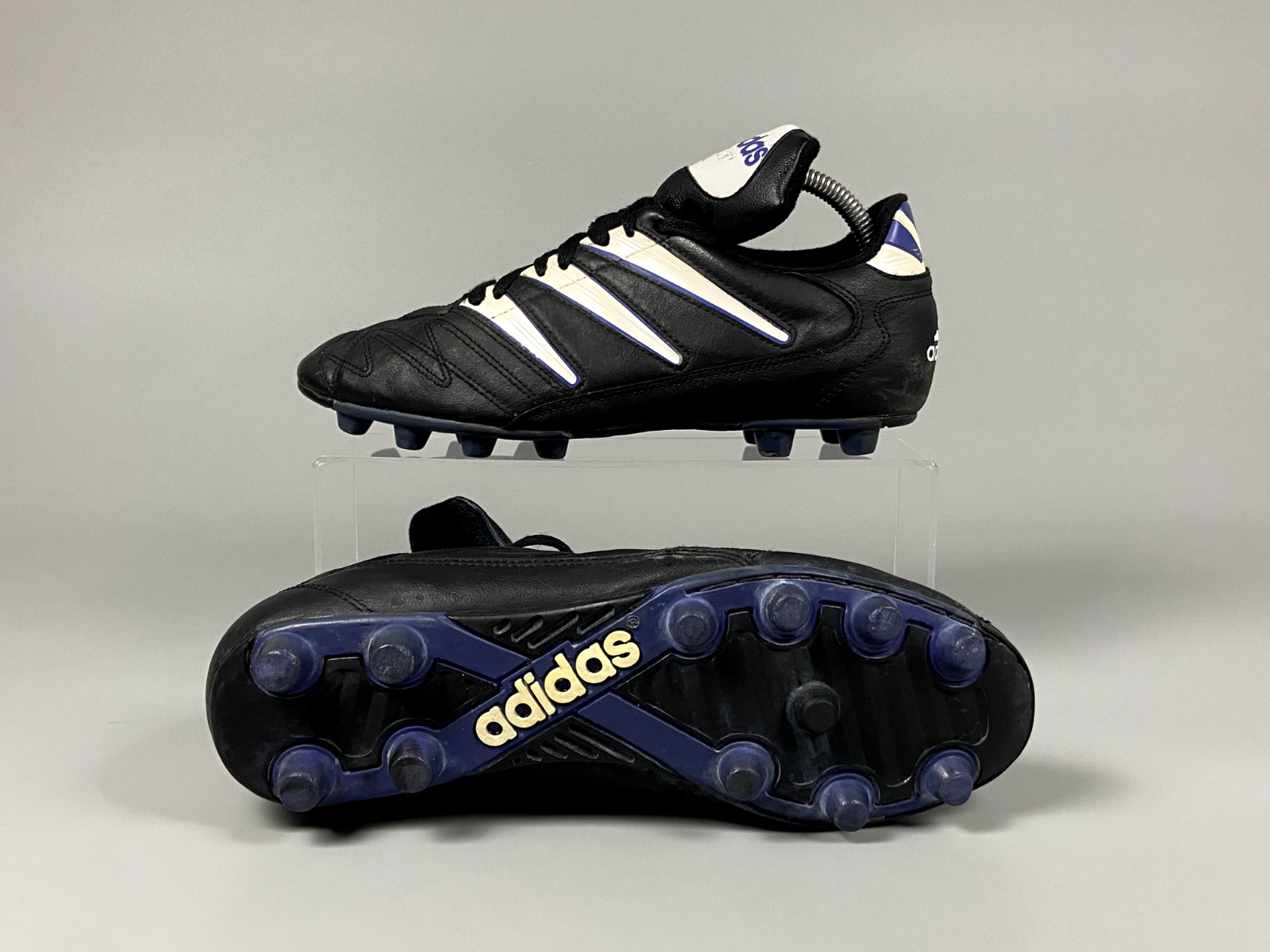 95年製ヴィンテージ adidas Questra TF Turf サッカー 1995 Adidas Questra TF Turf US 12 leather vintage soccer