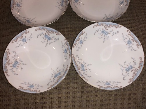 Imperial China SEVILLE W. Dalton Japan Dinner Plates Saucers Fruit Bowls