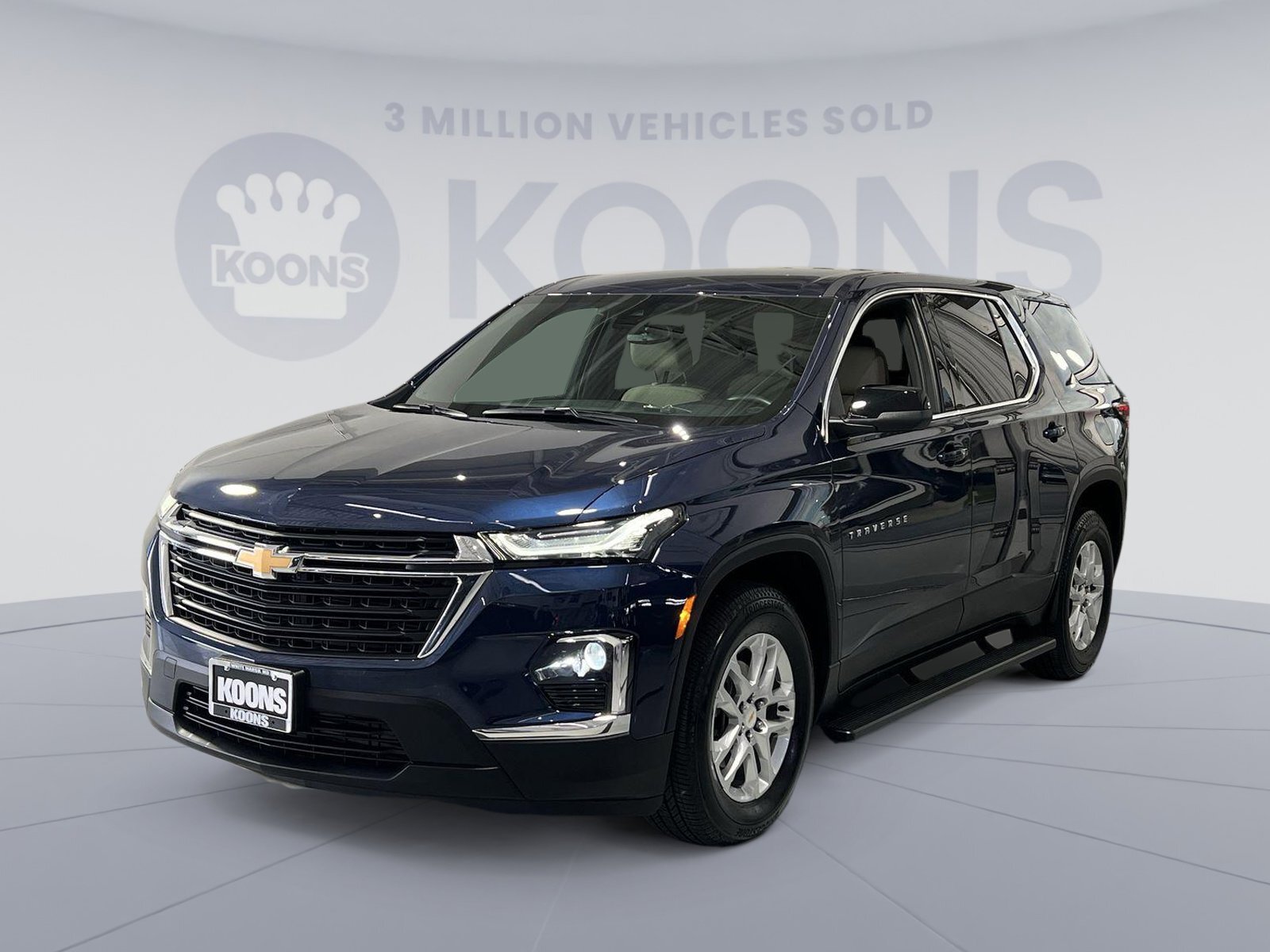 2022 Chevrolet Traverse, Northsky Blue Metallic With 14605 Miles