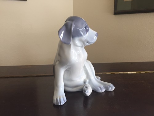 RARE ROYAL COPENHAGEN DENMARK PUPPY DOG 8