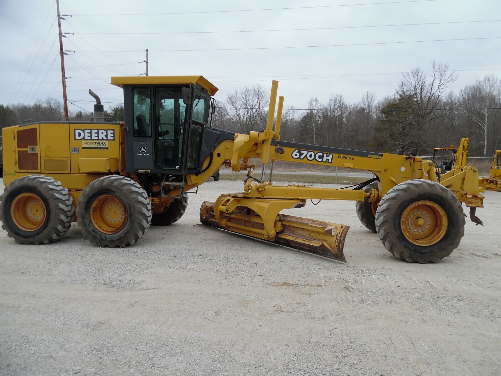 2005 John Deere 670CH Series II Motor Grader CLEAN One owner Very Nice overall