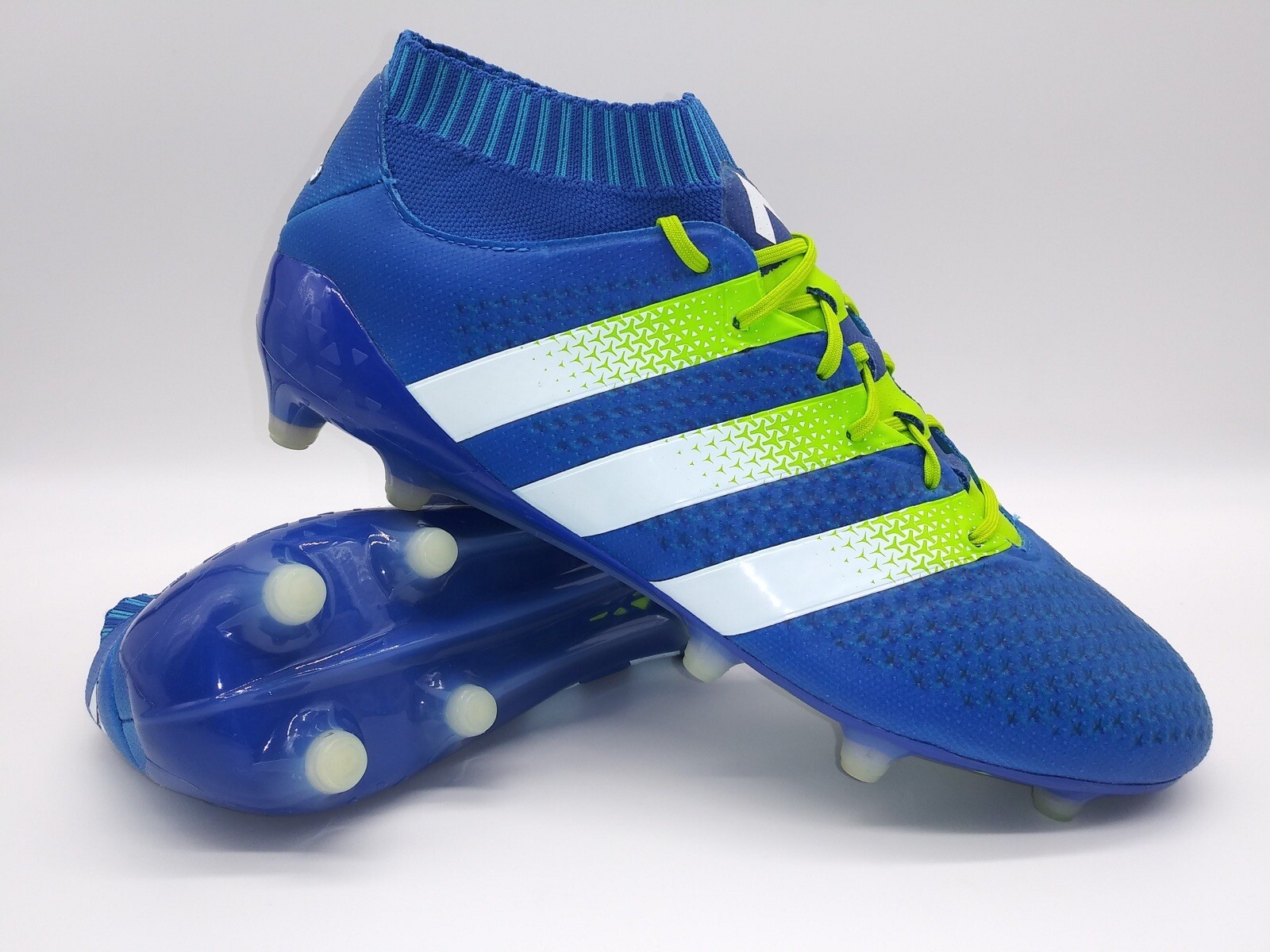 Adidas Mens Rare ACE 16.1 Primeknit FG/AG AQ5152 Blue Green Soccer Cleats:  купить с доставкой из США, цена 31 700 руб - (234574371156)
