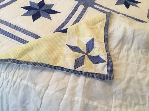 Lot Of 2 Cutter Quilts - Eight Point Star