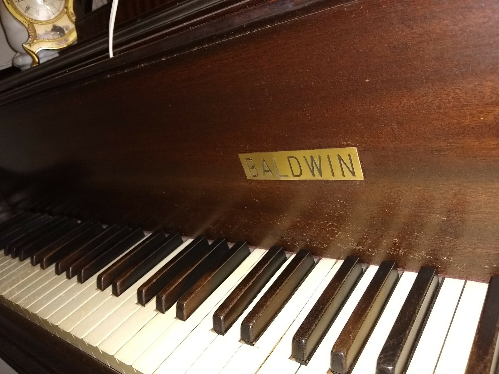 Baldwin Mahogny Baby Grand Piano