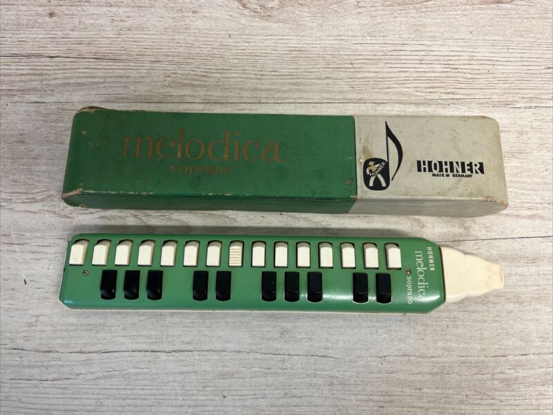 Hohner Melodica Soprano Melodica Made In Germany Vintage With Box Retro