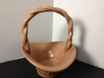 Small Round Basket  Ceramic/Pottery