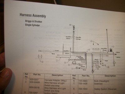 MTD HYDROSTATIC LAWN TRACTOR MODEL690-699 