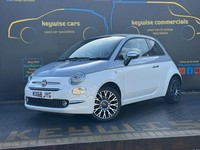 2018 Fiat 500 1.2 Collezione 2dr CONVERTIBLE PETROL Manual
