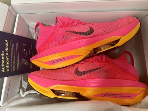 Nike Air Zoom Alphafly Next% 2 Hyper Pink Black Laser Orange Nike Air Zoom Alphafly Next% 2 Hyper Pink Black Laser Orange