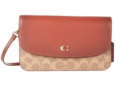 Женские сумки COACH из парусины с покрытием Signature Hayden Crossbody