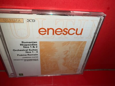 Enescu: Romanian Rhapsodies & Suites by Lawrence Foster - German Import 2 CD Set