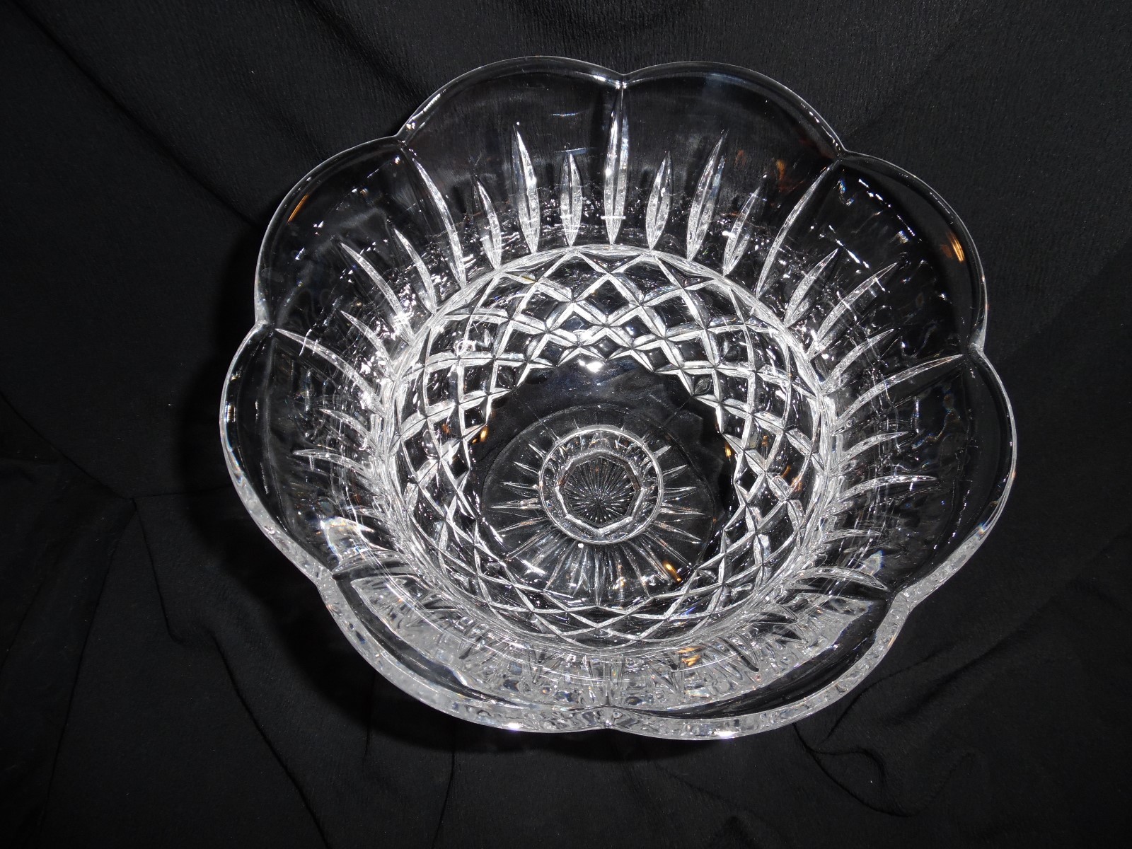 Gorham Crystal KING EDWARD Punch Bowl