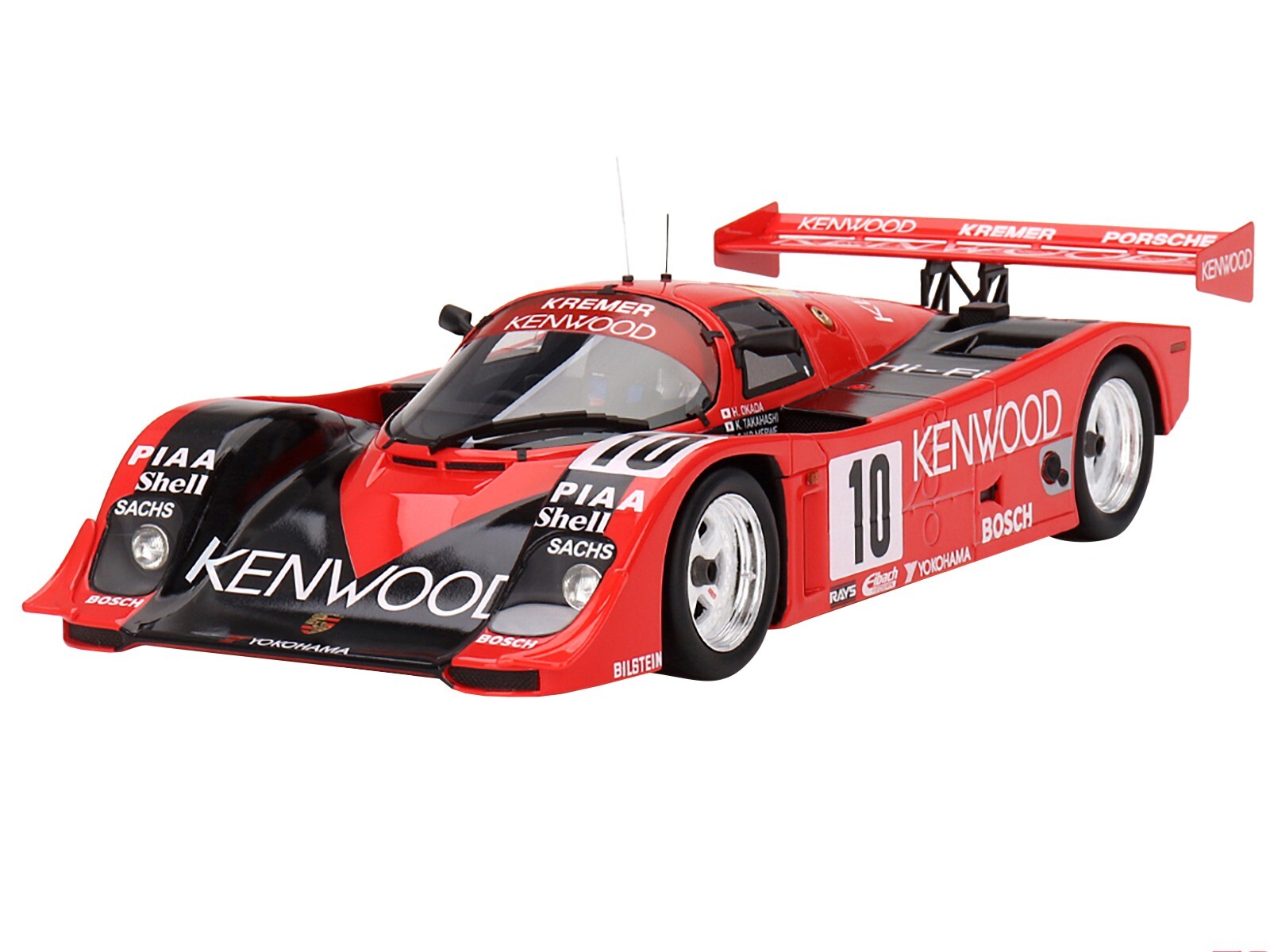 PORSCHE 962 CK6 #10 24H OF LE MANS (1990) 1/18 MODEL CAR BY