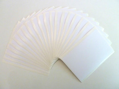 99x65mm Rectangle Stickers Large Coloured Rectangular Sticky Labels - 28 Colours