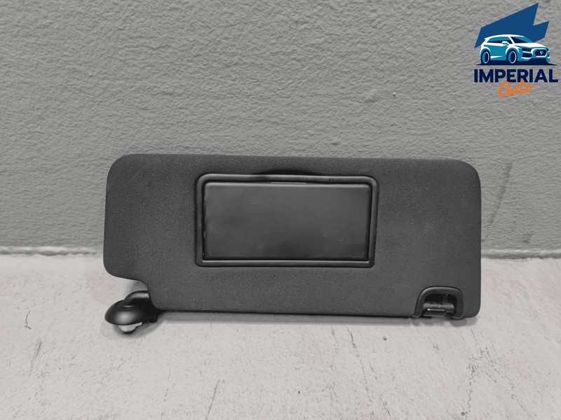 Used 2016-2021 Honda Civic Front Right Passenger Side Sunvisor Sun Visor Black OEM