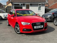 2016 Audi A3 2.0 TDI Quattro S Line 5dr S Tronic [Nav] HATCHBACK Diesel Automati