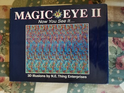 Magic Eye II: Now You See It... Vol. 2 by Cheri Smith (1994, Hardcover)