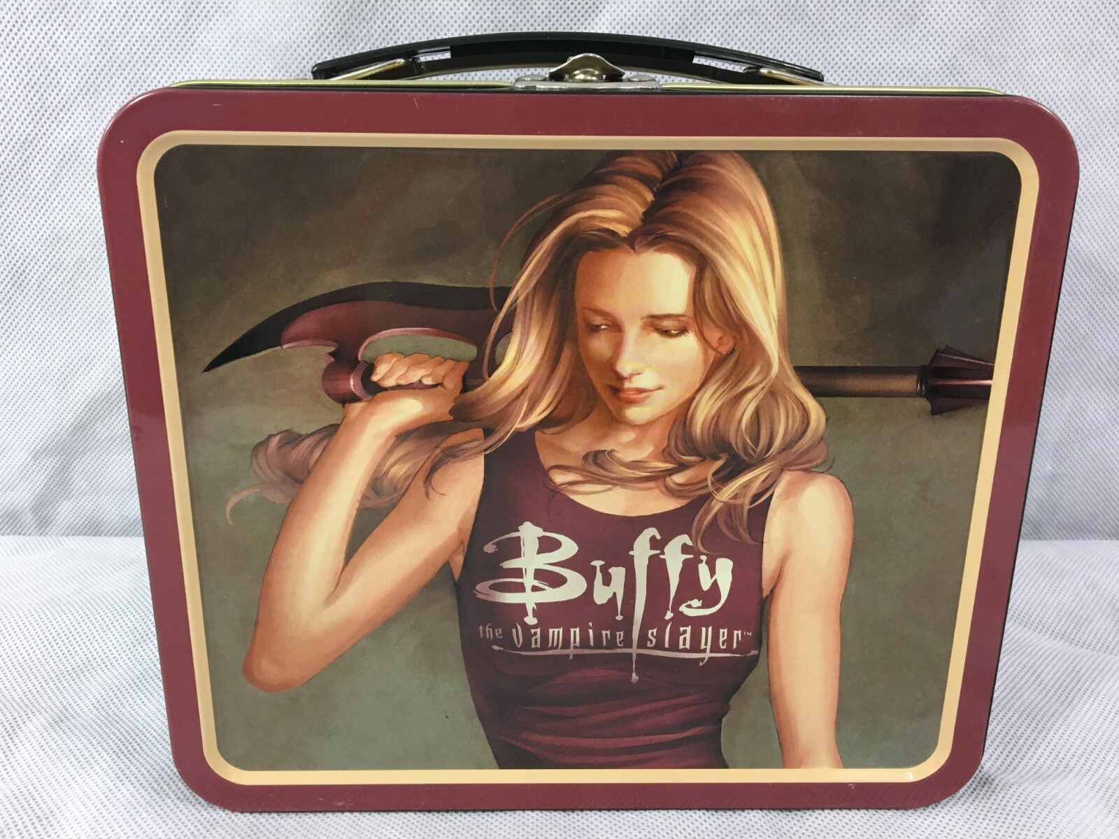 Darkhorse Deluxe BUFFY THE VAMPIRE SLAYER LUNCHBOX Metal Tin Lunch Box Artwork