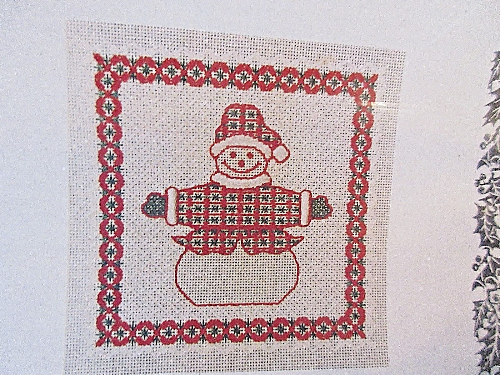 Ann Strite-Kurz SNOJANGLES & MRS SNOJANGLES Needlepoint Pattern