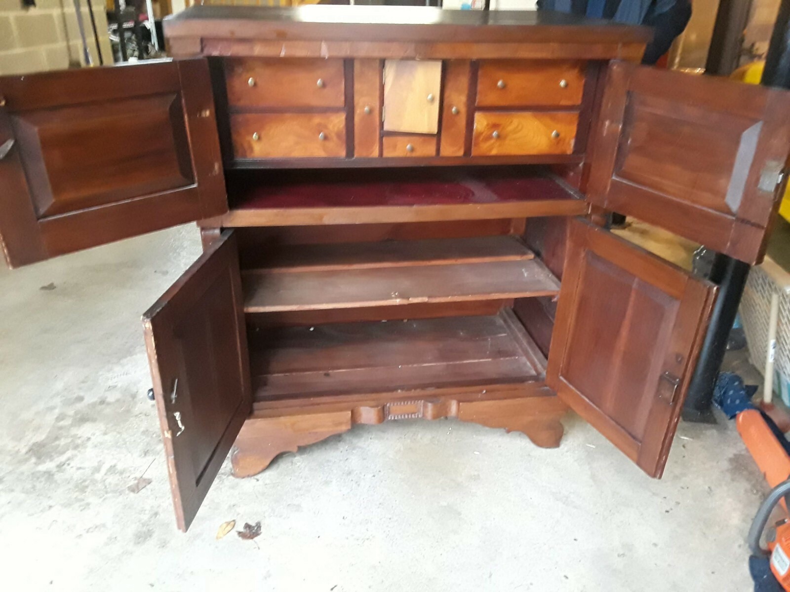 campaign secretary desk in good shape