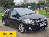 2010 Toyota Auris 1.8 VVT-h T Spirit CVT Euro 5 (s/s) 5dr Hatchback Hybrid Autom