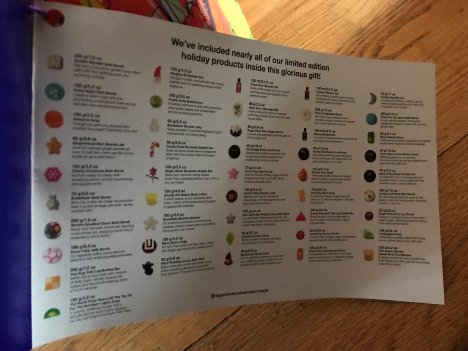 LUSH Cosmetics WOW box 2018 Christmas Set Brand New Unopened!