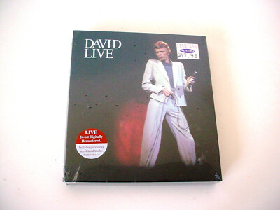 DAVID BOWIE David Live SEALED Deluxe Edition Double CD 2005 VIRGIN 72438-74304