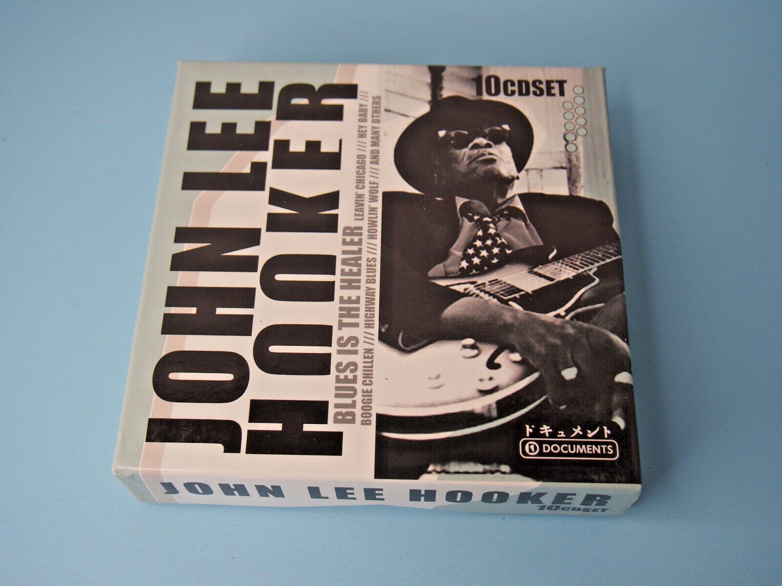 JOHN LEE HOOKER PORTRAIT 10 CD BOX NEU & OVP (24 KARAT GOLD