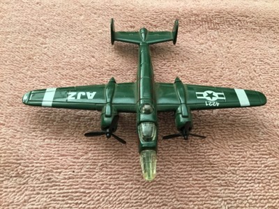 Maisto Die Cast B-25J AJZ AJ L 4221 US Air Force Green Plane Airplane Toy