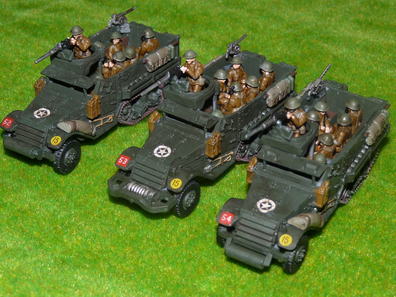 Plastic Soldier Company WW2 ALLIED M3 HALFTRACK 20mm or 1/72 scale wargames eBay