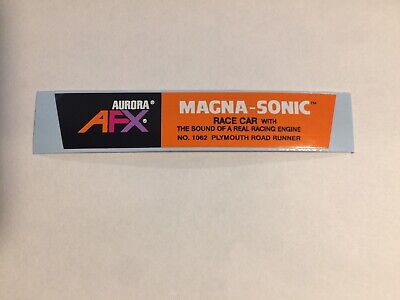 1 (ONE) Aurora AFX Magna-Sonic Cube Decal. Pre-Cut, Self 