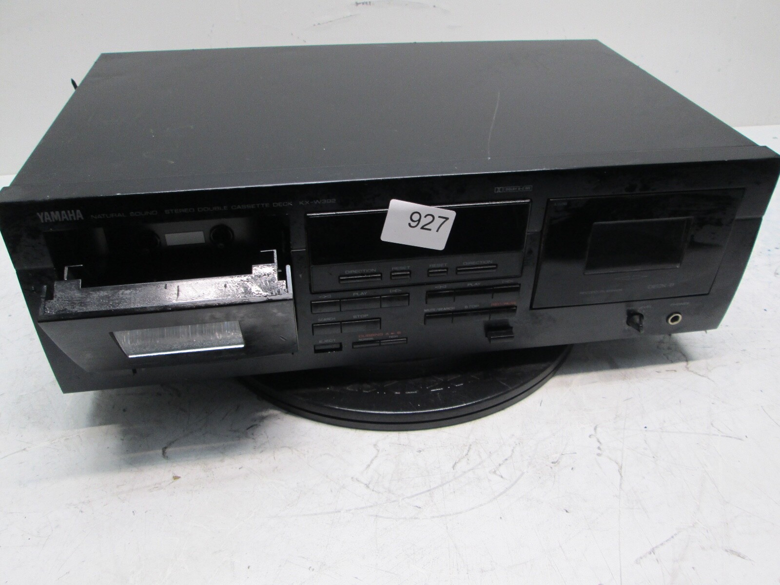 【動作品】Yamaha KX-W392 カセットデッキ／カセットテープ付き Yamaha KX-W392 cassette deck a quick look at - YouTube