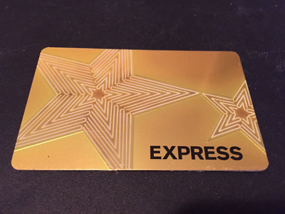 EXPRESS Gold Stars ( 2009 ) Gift Card ( $0 )