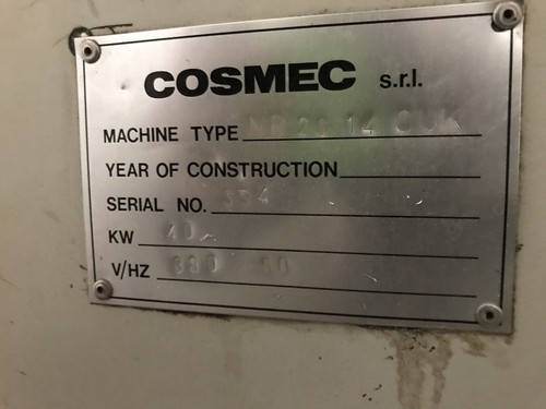 Holzher Cosmec Cnc Router 4x8