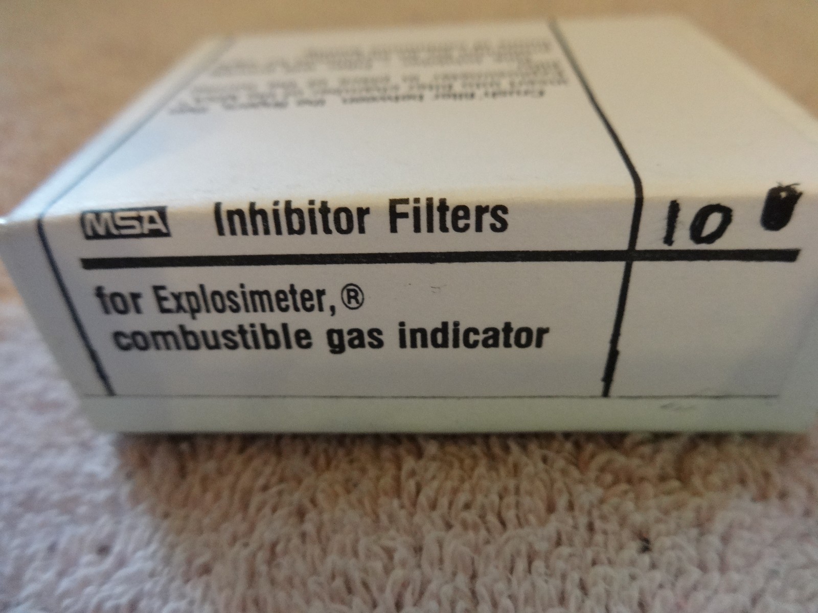 MSA 47740 FILTER INHIBITOR  10 PACK NEW IN BOX MSA47740 EXPLOSIMETER INDICATOR
