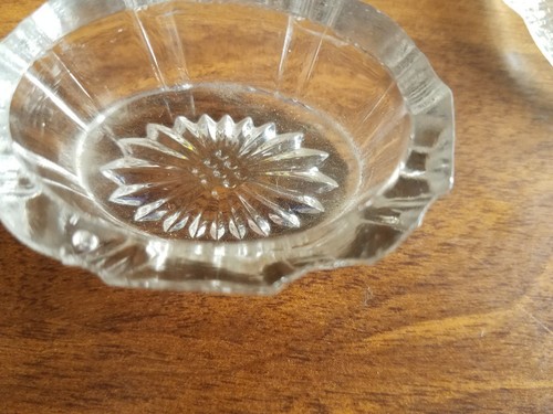 2 Vintage radish salt dipping cups