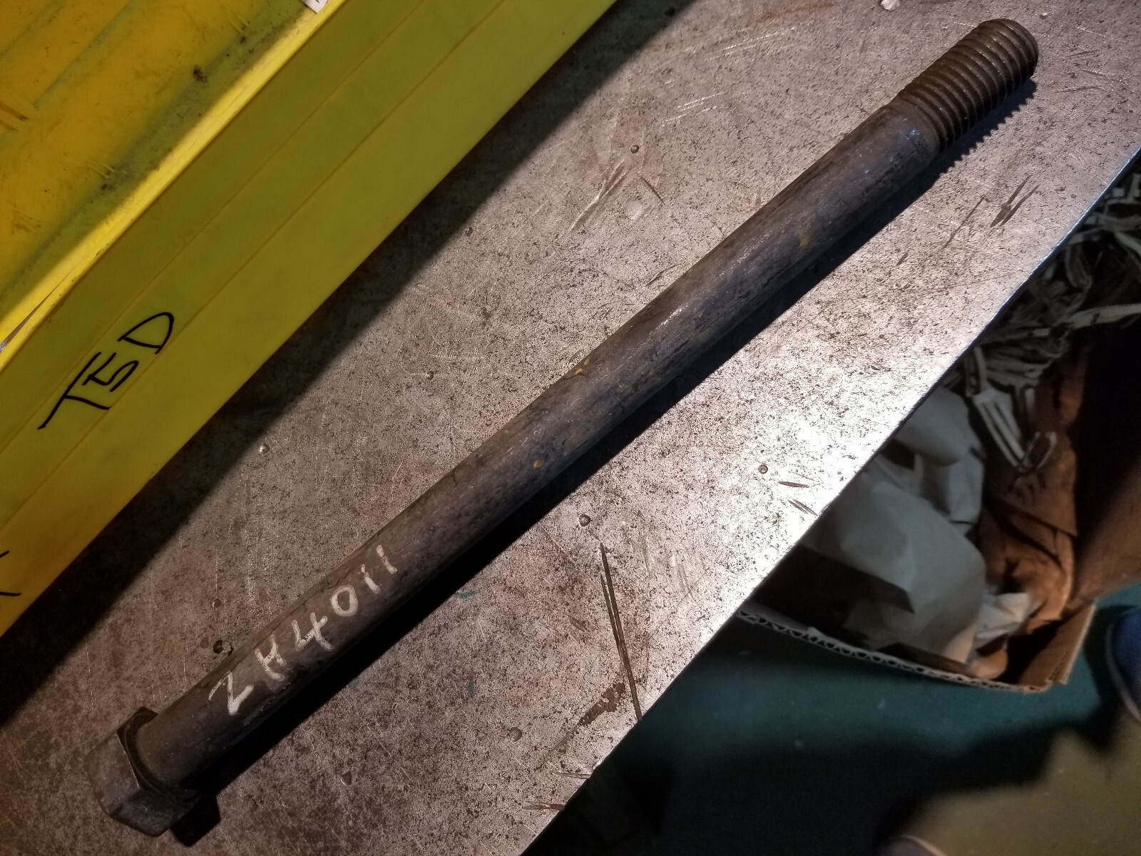 CATERPILLAR 2H-4011: 1''-8 x 15'' Hex Head Bolt 2H4011 - Picture 1 of 3