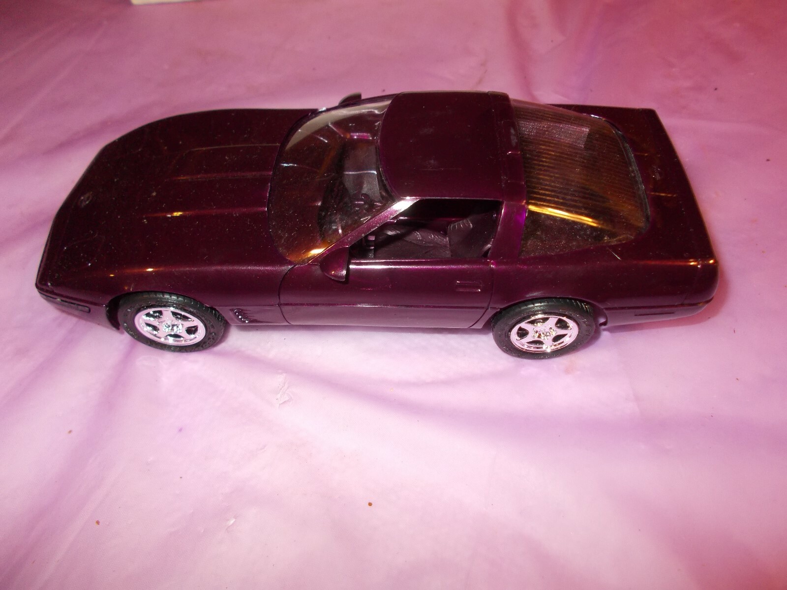 1995 CORVETTE ZR1 PURPLE METALLIC ORIGINAL AMT PROMO MODEL IN BOX WITH ZR1 DECAL