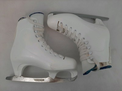 white ice skates size 6