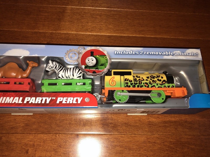 trackmaster animal party percy