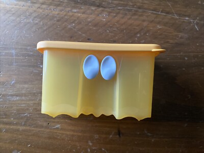 Tupperware Fridge Smart Mini Vented Storage Container 4736 Orange