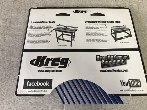 KREG PRS3020 TRUE-FLEX FEATHERBOARD SINGLE PACK new in package ONE