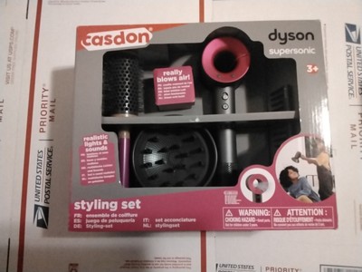 Dyson Casdon Supersonic Styling Set for Children Kids Hair Dryer Sound Effects