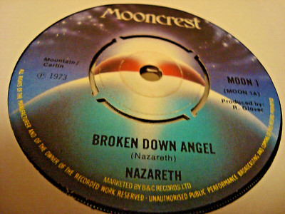 NAZARETH - BROKEN DOWN ANGEL  UK 1973  EX