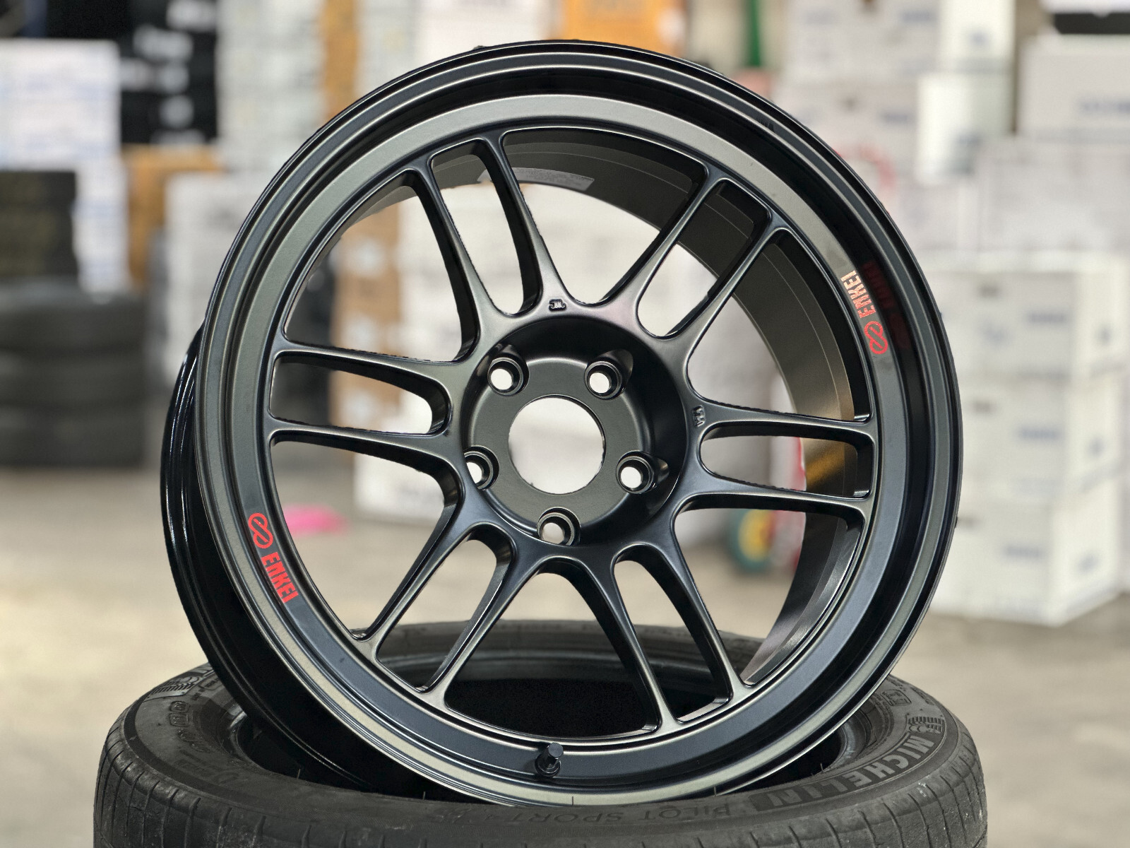 New 18x9.5J ENKEI RPF1 JAPAN (4 Wheel) 5x114.3 Honda Toyota New 18x9.5J ENKEI RPF1 JAPAN (4 Wheel) 5x114.3 Honda Toyota