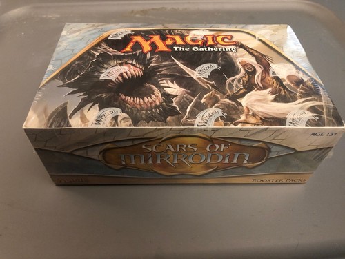 Magic the Gathering MTG SCARS of MIRRODIN Booster Box NEW Factory Sealed ENGLISH